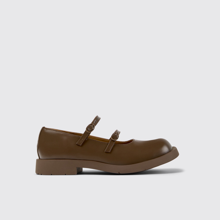 MIL 1978 Chaussures en cuir marron