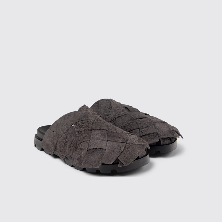 Brutus Sandal Sandales en nubuck gris