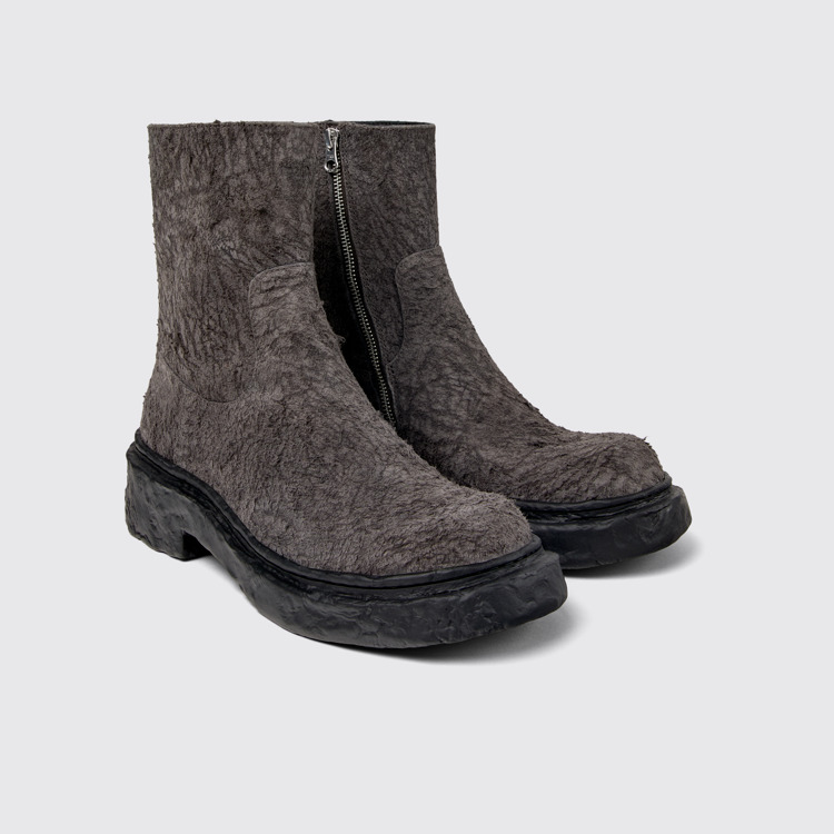 Vamonos Bottes en nubuck gris