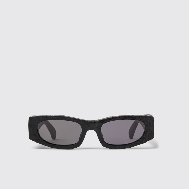 HIRMU Sunglasses Schwarze Sonnenbrille HIRMU aus Acetat