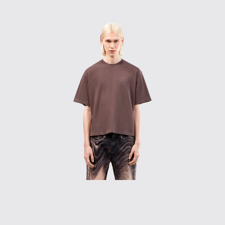 T-Shirt Dusty Brown Organic Cotton T-Shirt