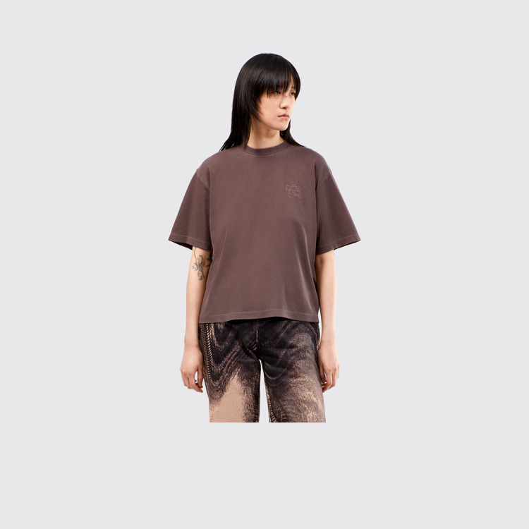 T-Shirt Dusty Brown Organic Cotton T-Shirt