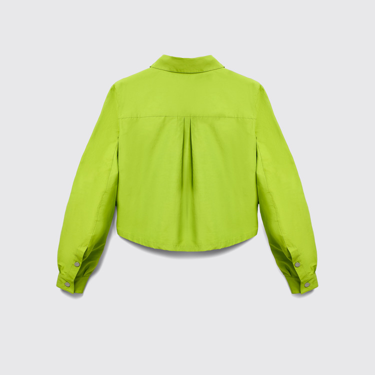 Tech Shirt Groen shirt van katoen/nylon