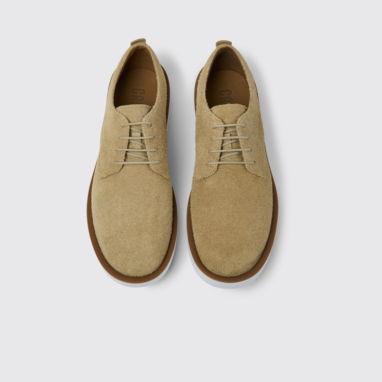 Wagon Zapatos de piel en color beige para hombre