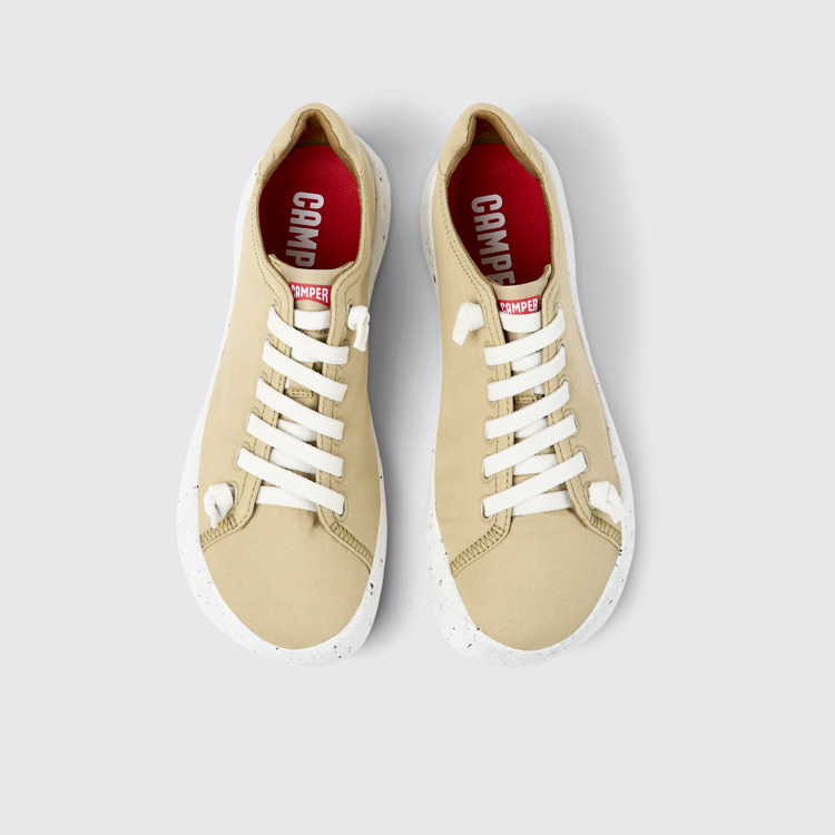 Peu Stadium Sneakers beige de tejido para hombre