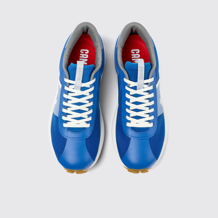 Pelotas Athens Sneaker de tejido azul para hombre