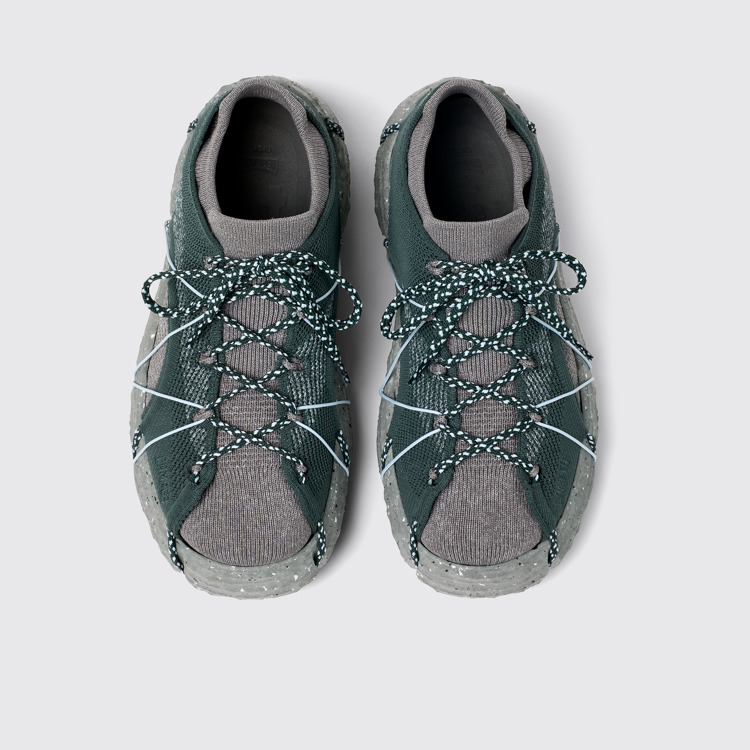 Overhead view of ROKU Gray Sneaker for Men