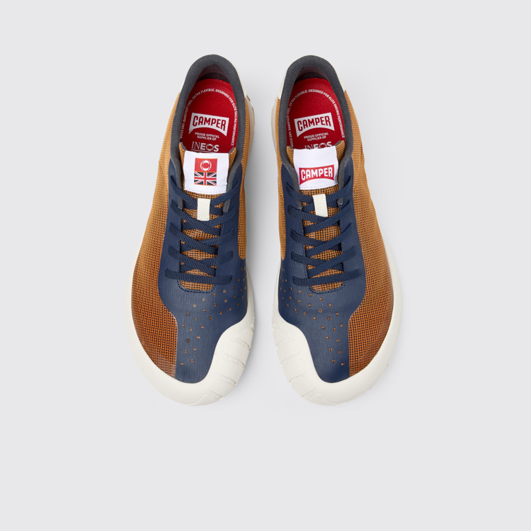 Camper x INEOS Britannia Meerkleurige textiel sneaker voor heren