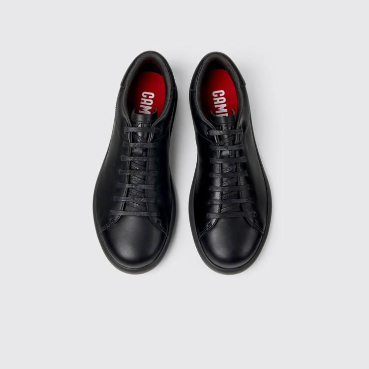 Pelotas Soller Sneakers de piel negra para hombre