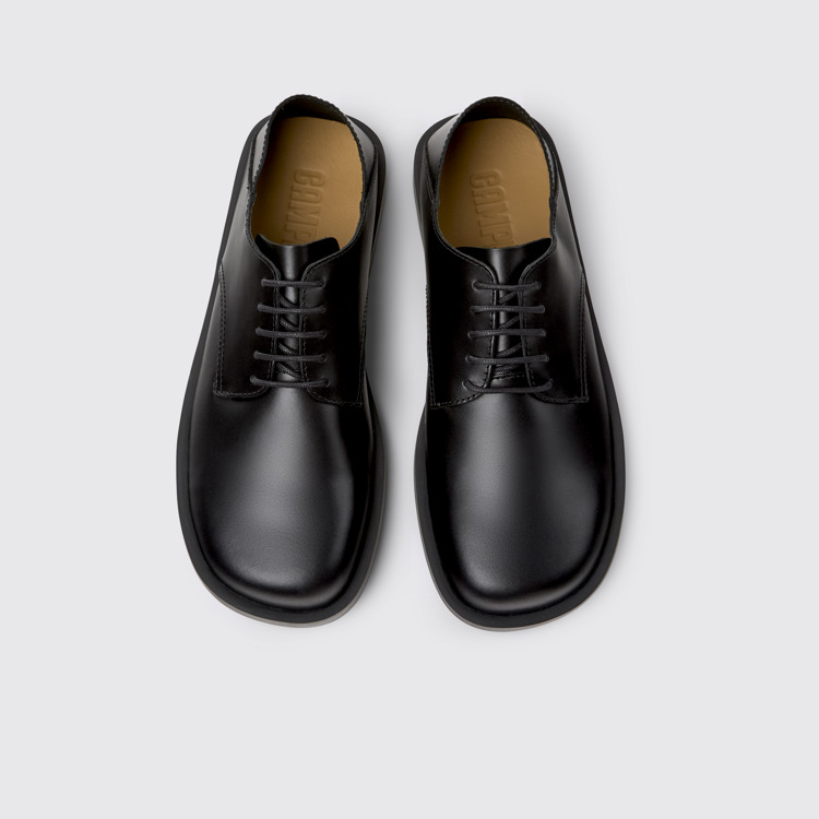 Don Chaussures pour homme en cuir noir.