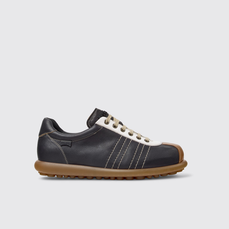 Side view of Pelotas Multicolor Leather Shoes for Men.