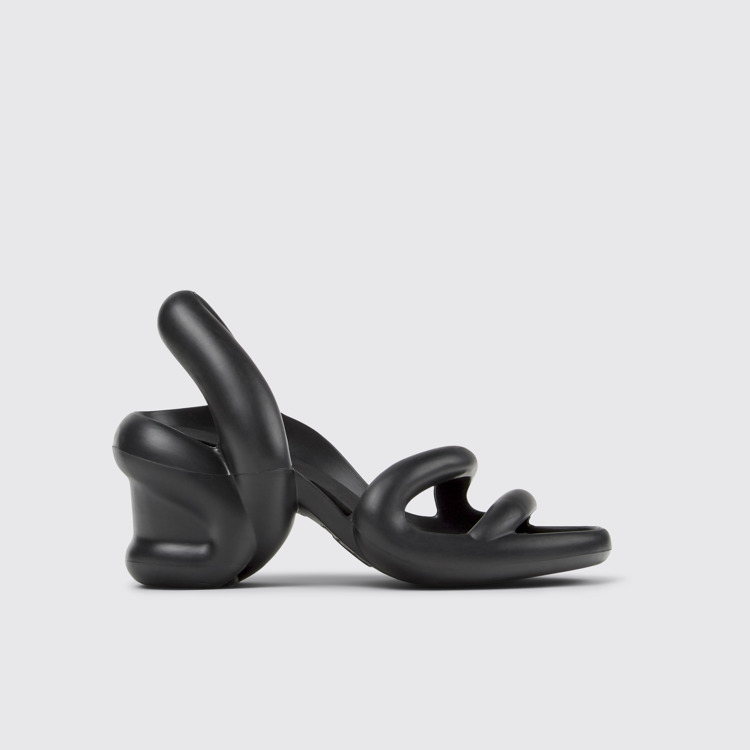 Side view of Kobarah Black XL EXTRALIGHT® Women's Sandals.