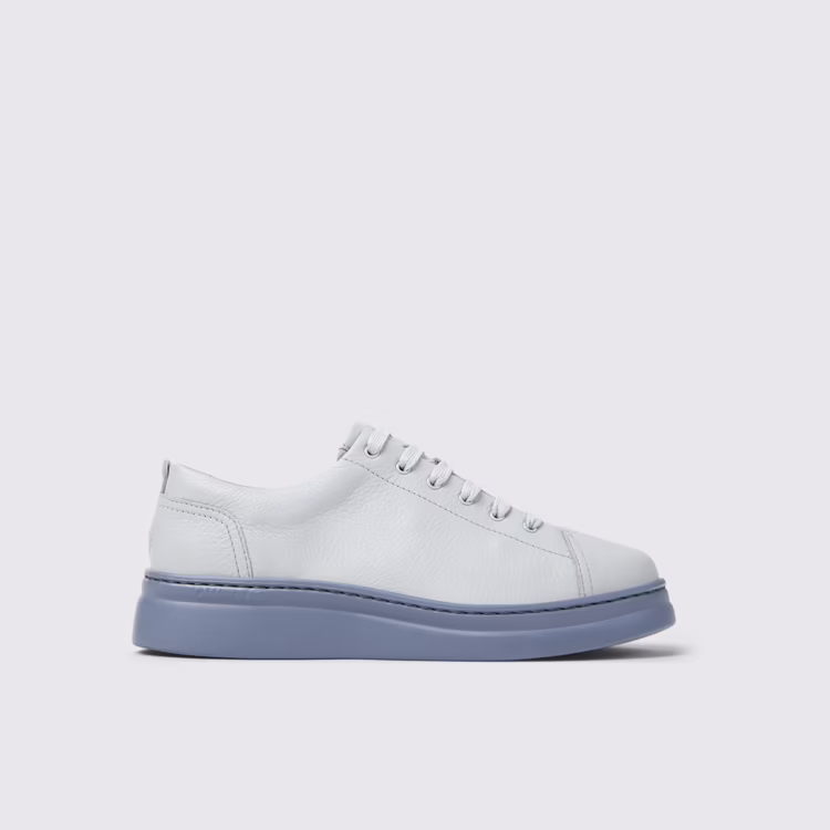 Runner Up - K200508-088 - Gray Leather Sneaker for Women