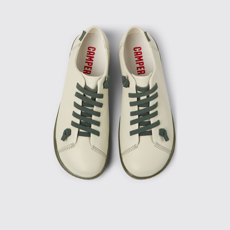 Peu Zapatos grises de piel para mujer