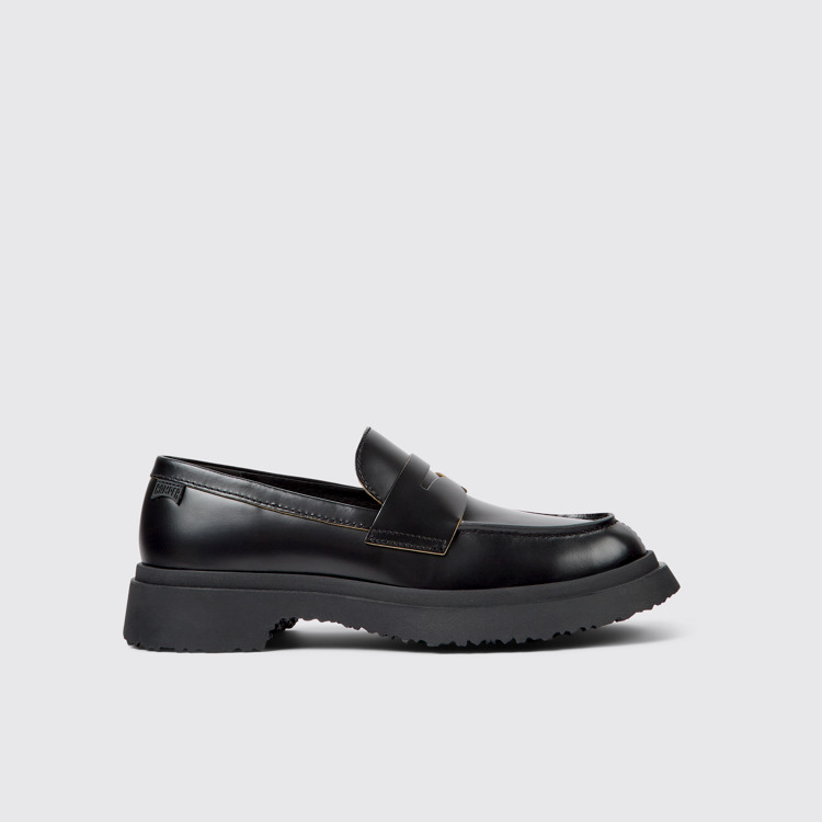 Walden Schwarze Lederloafer für Damen