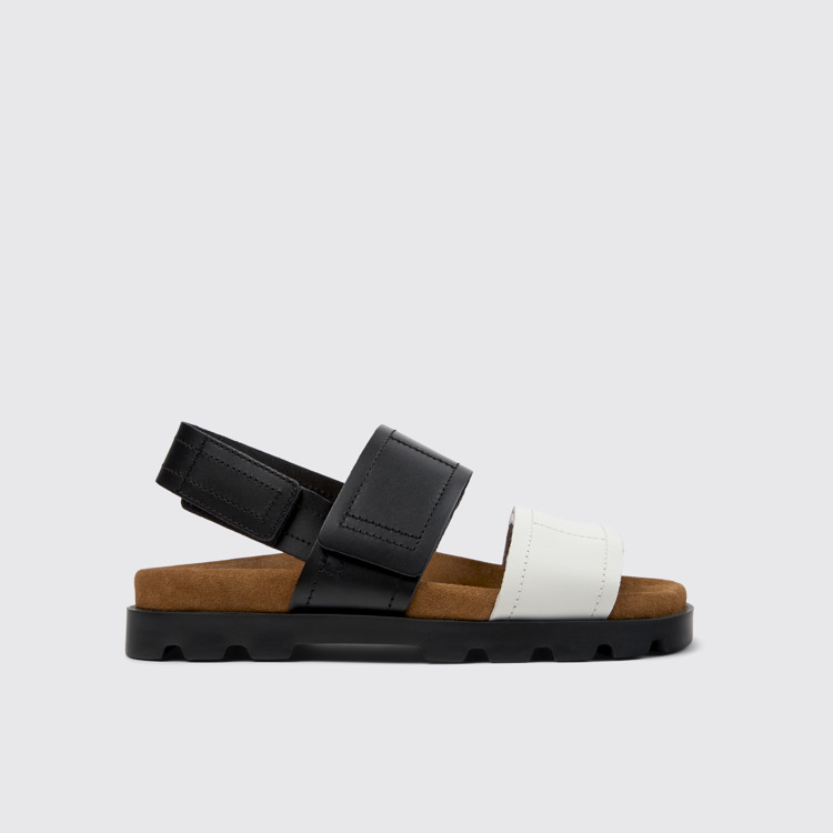 Brutus Sandal Sandálias em couro multicoloridas para mulher.