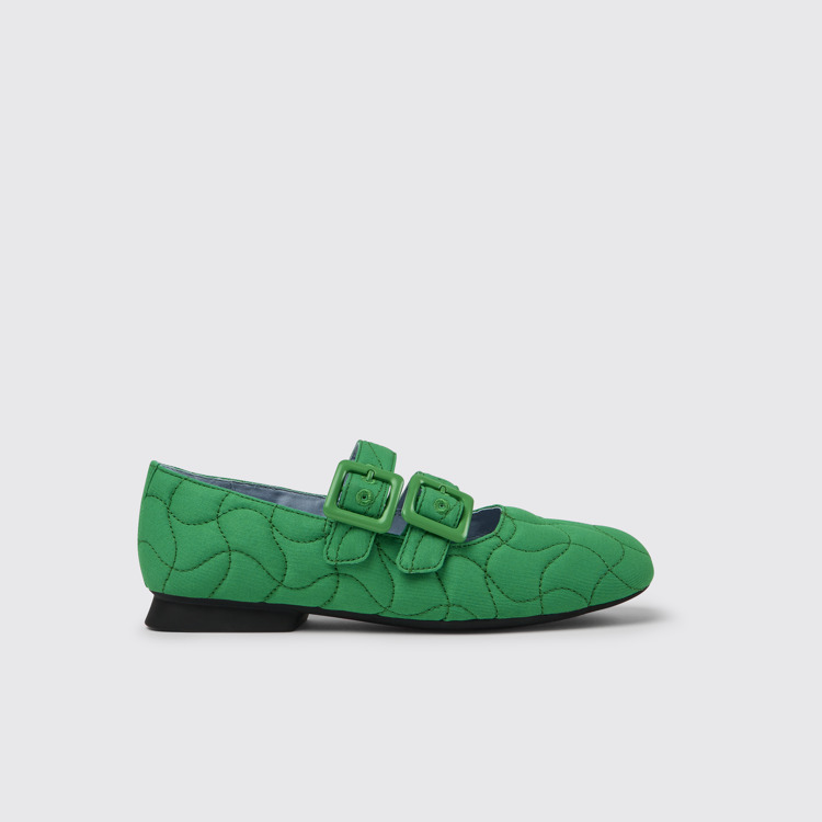 Casi Myra Zapatos de PET reciclado en color verde para mujer