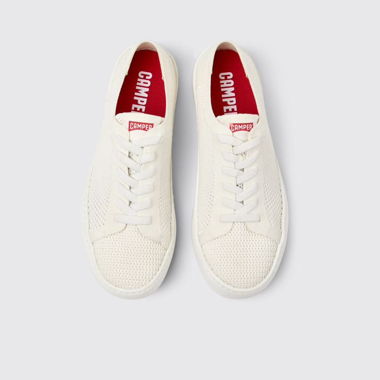 Peu Touring Sneakers de PET reciclado blanco para mujer.