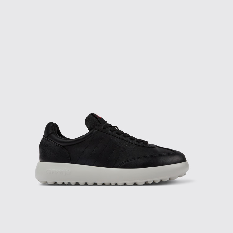 Side view of Pelotas Xlite Black Sneaker for Women