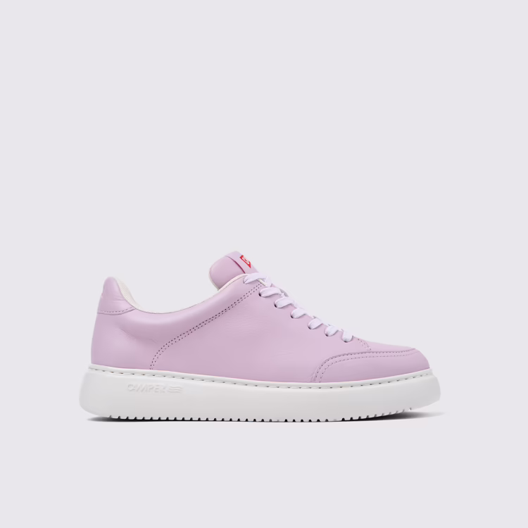Runner K21 - K201438-027 - Purple leather sneakers for women