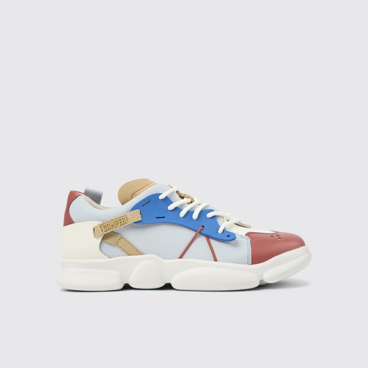 Twins Sneaker de piel/tejido multicolor para mujer