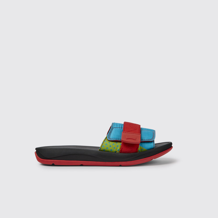 Side view of Camper x North Sails Slide sandals