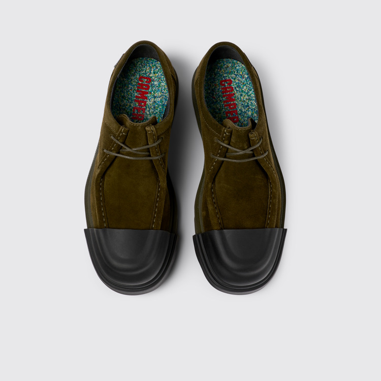 Junction Wallabee da donna in nabuk verde