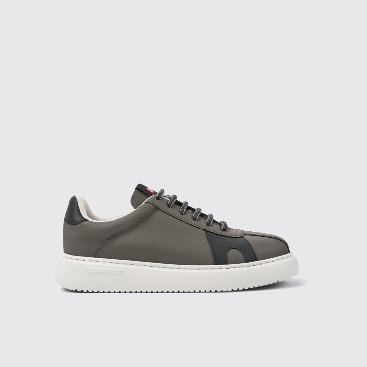 Side view of Runner K21 MIRUM® Dark gray MIRUM® textile sneakers for women