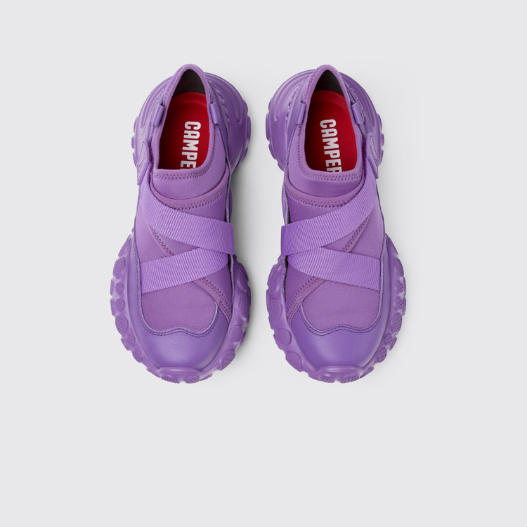 Pelotas Mars Sneaker de tejido/piel violeta para mujer