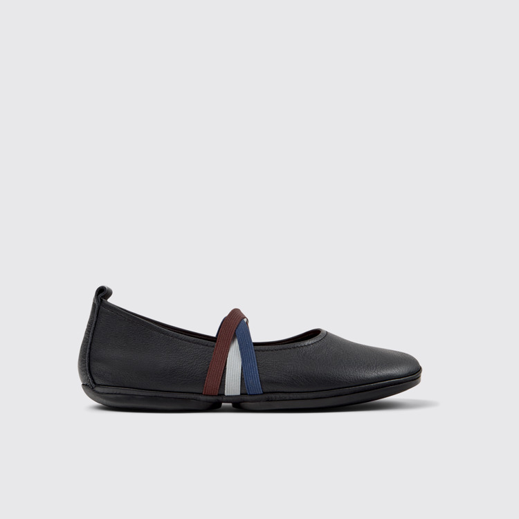 完売✨CAMPER TWINS by FLAT APARTMENT 25.0㎝ Camper Twins Ballerina Flat Black (Women's) - K201665-009 - US
