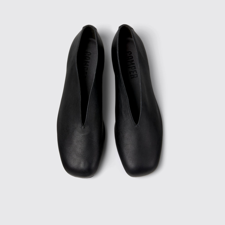 Casi Myra Chaussures pour femme en cuir noir.