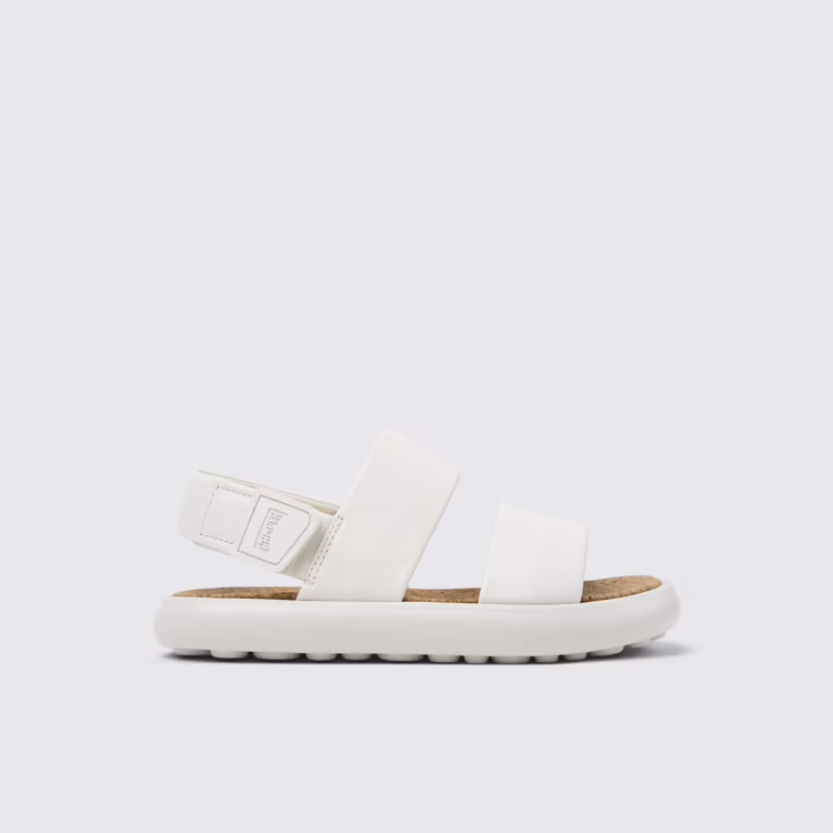 Pelotas Flota - K201772-002 - White Leather Sandals for Women.