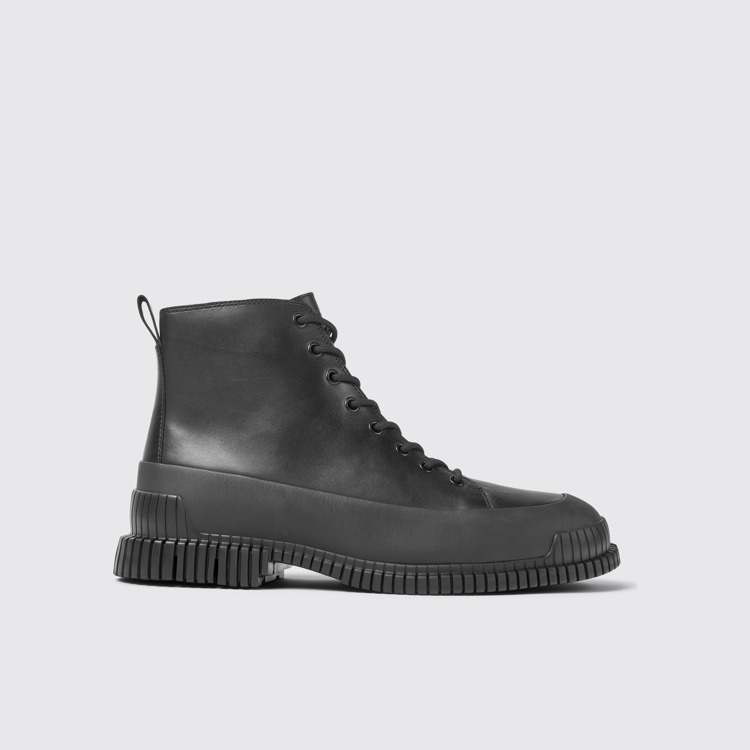 Pix Bottes à lacets noires pour homme