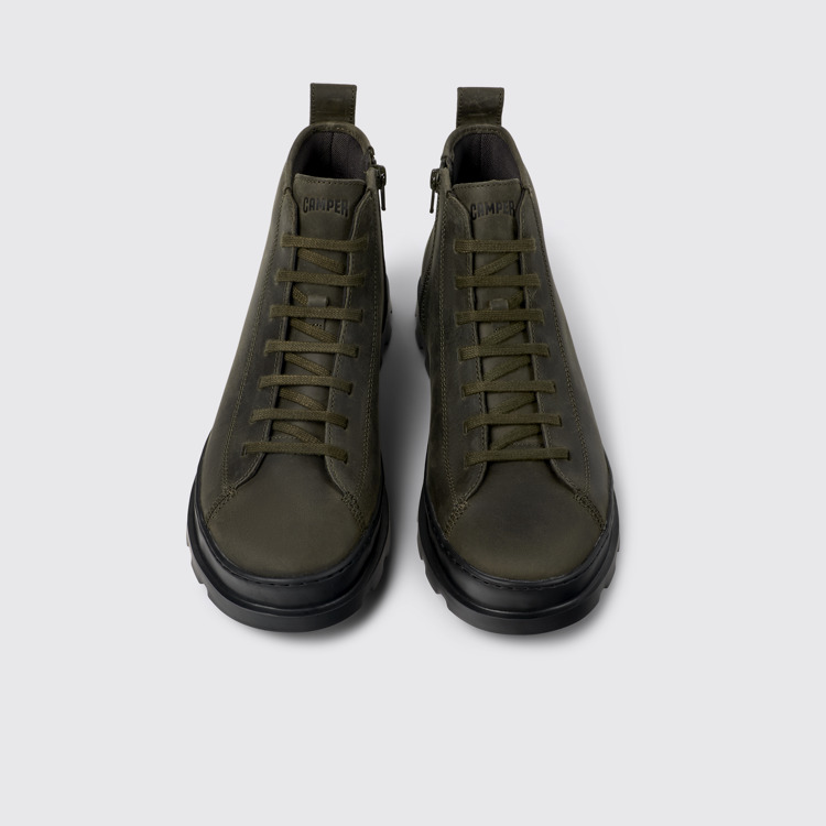 Brutus Bottines vert foncé pour homme