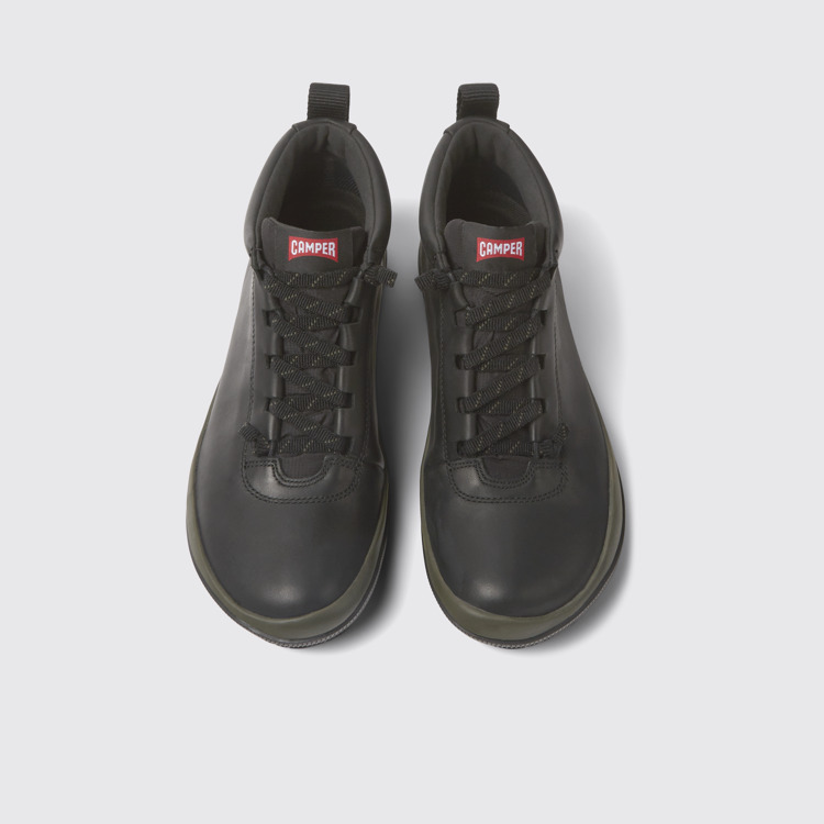 Peu Pista Sneakers negras de piel para mujer