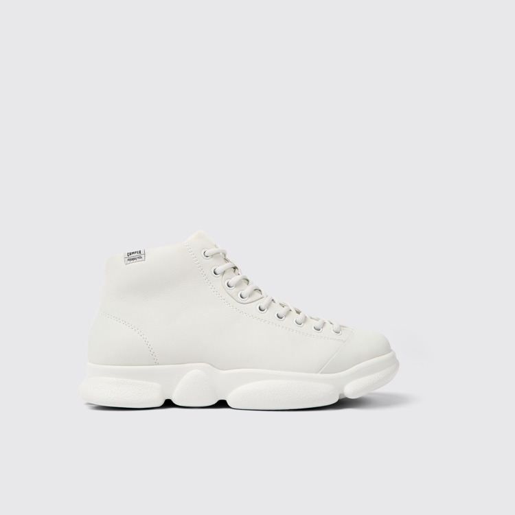 Karst Sneakers blancos de piel sin teñir para mujer