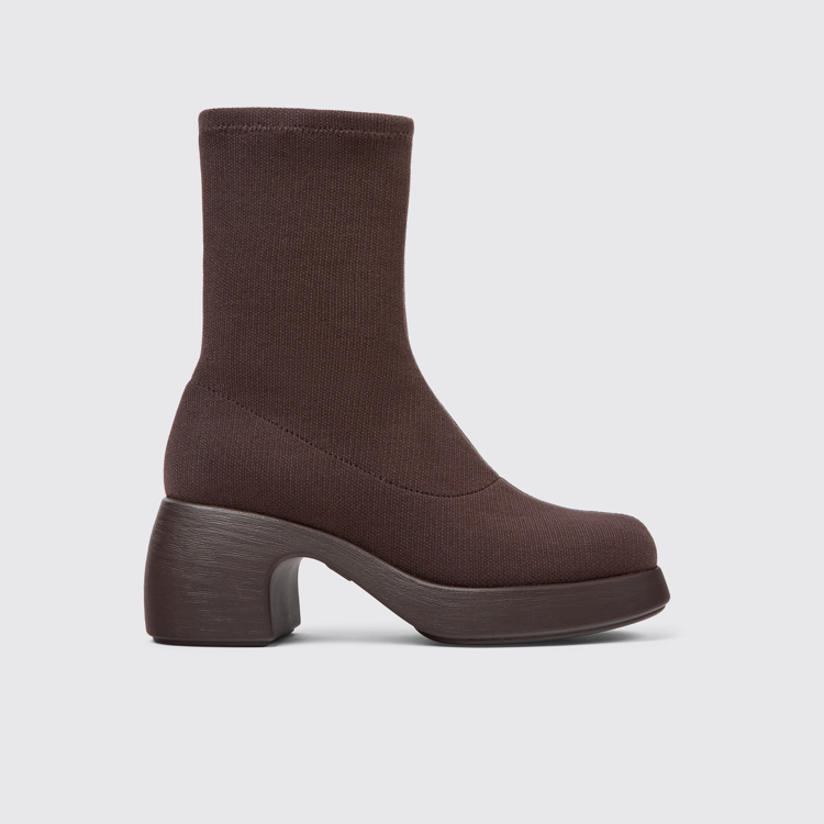 Thelma Botas burdeos de TENCEL® Lyocell para mujer