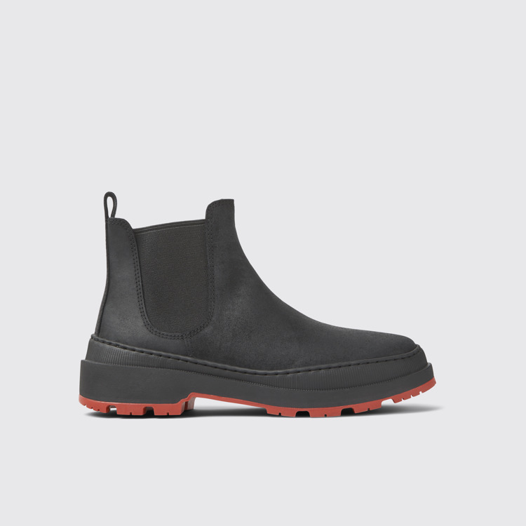 Brutus Trek Bottines en nubuck noir pour femme