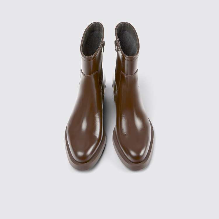 Bonnie Bottines marron foncé pour femme