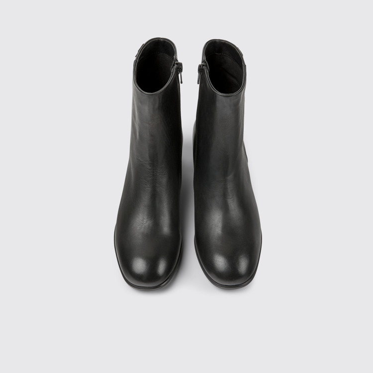 Katie Bottines en cuir noir