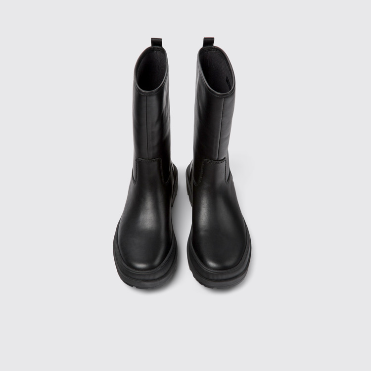 Brutus Trek Bottes en cuir noir pour femme