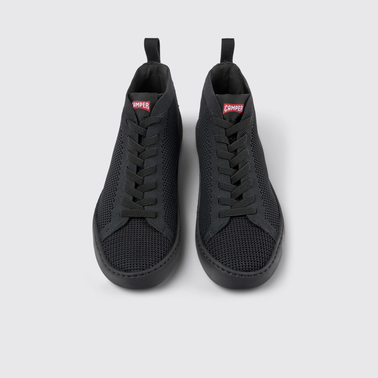 Peu Touring Sneakers negras de punto de una pieza para mujer