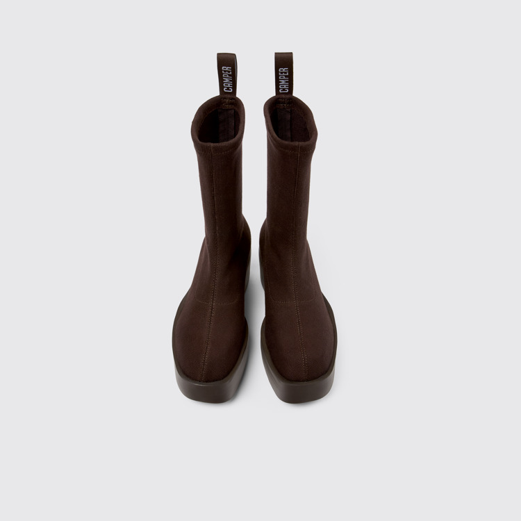 Billie TENCEL® Botas em têxtil castanhas para mulher