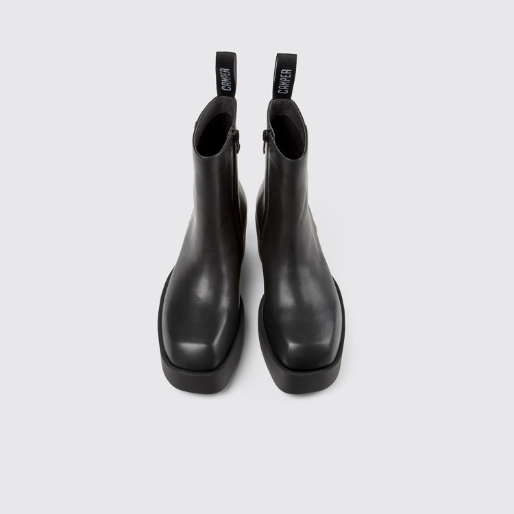 Billie Botas de piel negras para mujer