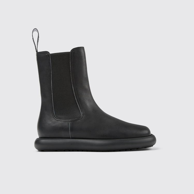 Onda Botas de piel negras para mujer