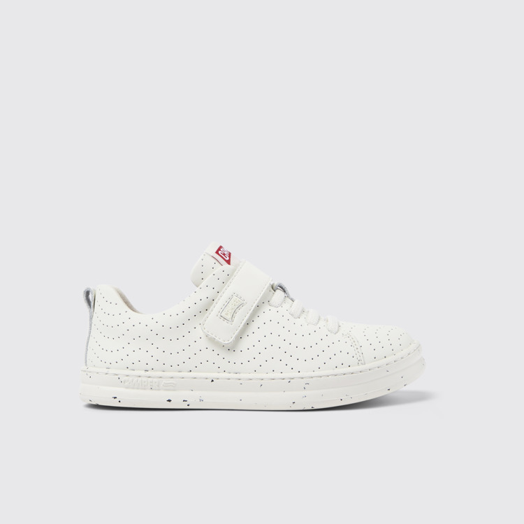 Runner Sneaker de piel blanca