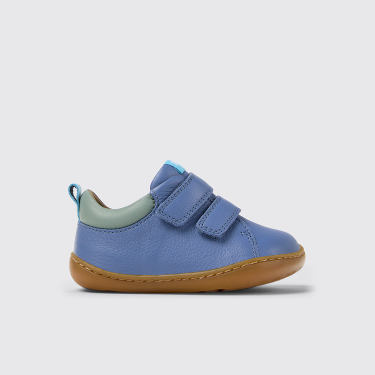 Peu Sneakers de piel multicolor para niños.