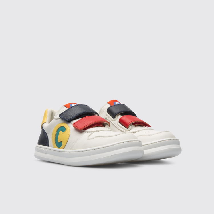 Front view of Runner Multicoloured sneaker for kids