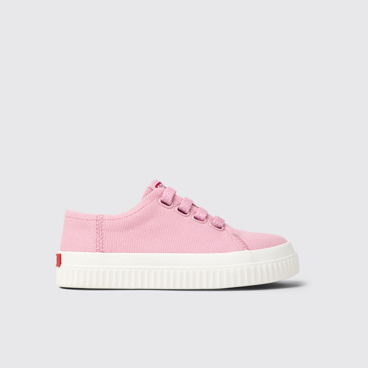 Peu Roda Rosafarbener Sneaker aus Textil