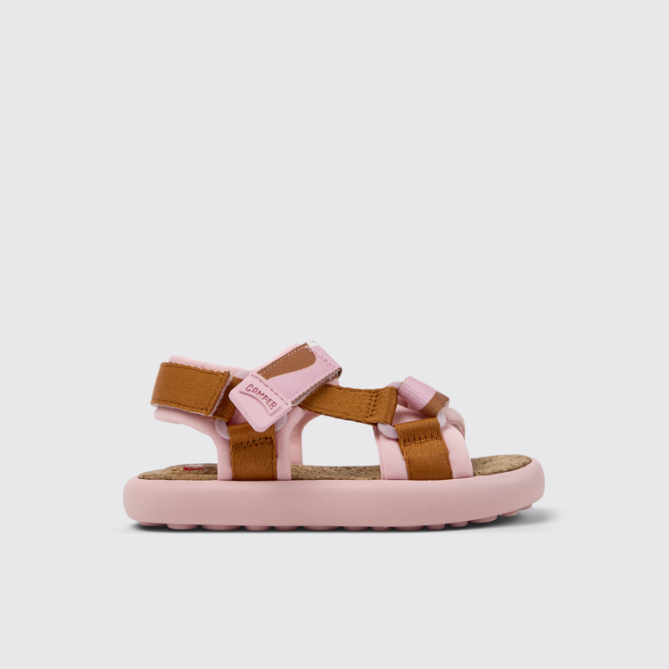 Side view of Pelotas Flota Multicolor Recycled PET Sandal for Kids.